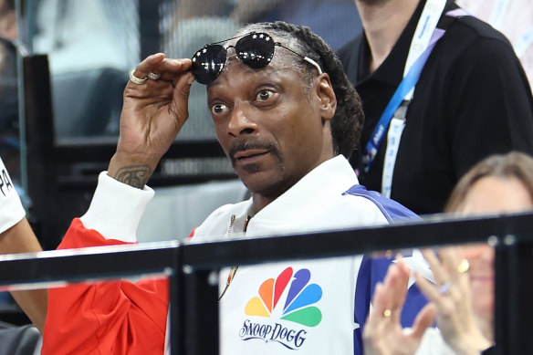 Snoop went viral for his stunned reaction to Simone Biles at the gymnastics.