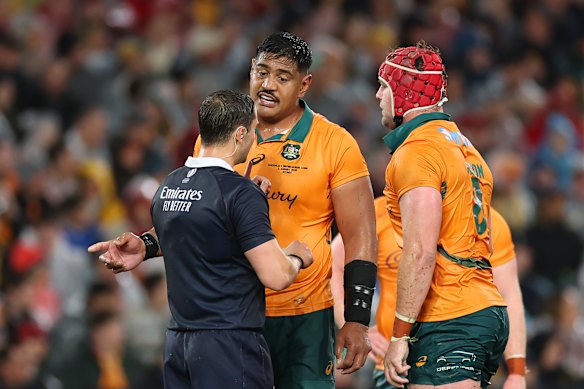 Will Skelton was a powerhouse for the Wallabies.