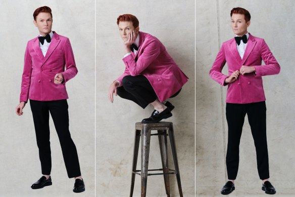 Rhys Nicholson: “If I could wear a bustle and be full Victorian nanny, I’d be very comfortable.”