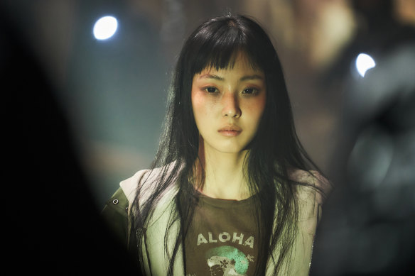 Jeon So-nee in Parasyte: The Grey, a South Korean update of Invasion of the Body Snatchers.