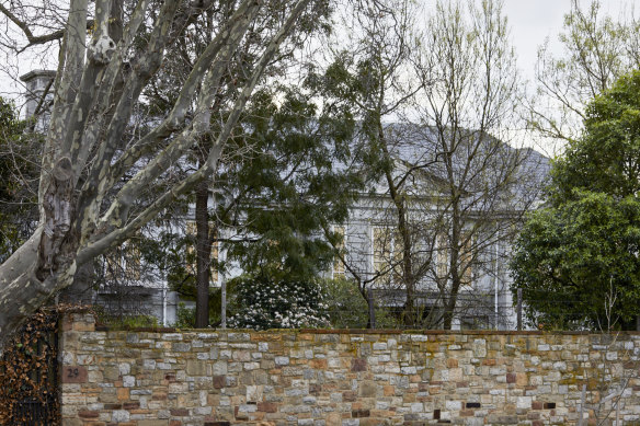 This Toorak house reset records when it sold for $80,000,088 to Ed Craven.