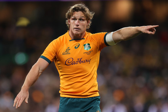 Michael Hooper was controversially left out of the Wallabies’ squad for last year’s Rugby World Cup.