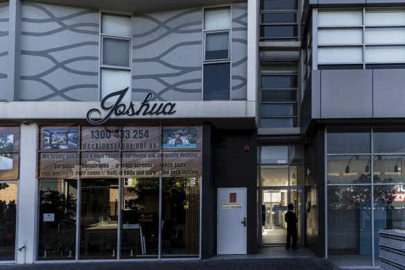 The Joshua apartment building at 33-49 Euston Road, Alexandria. 