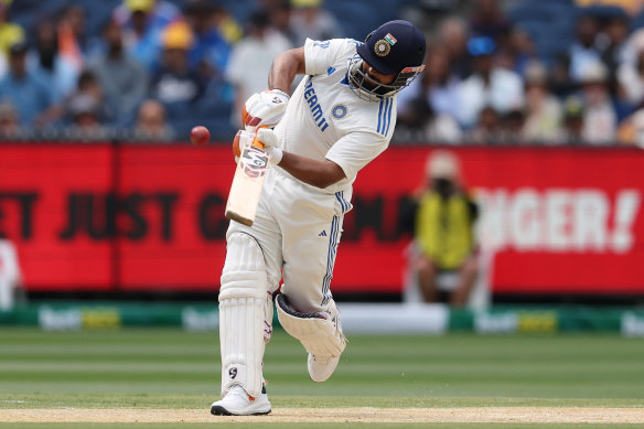 Rishabh Pant of India.