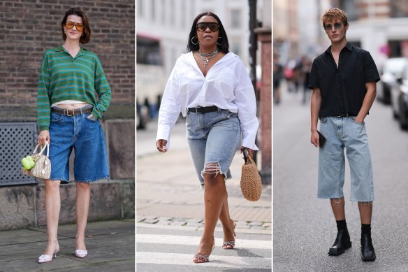 Jorts starred off the runway at Copenhagen Fashion Week.