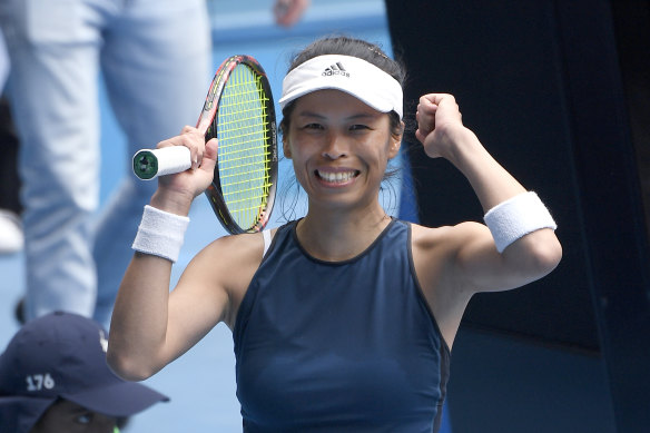 Hsieh Su-Wei is set to face world No.3 Naomi Osaka after her win on Sunday. 