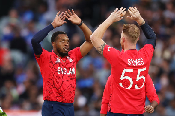 Chris Jordan substituted admirably for the injured Mark Wood.
