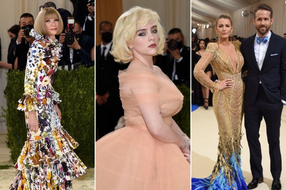 Out with the new and in with the old. Met Gala chair Anna Wintour has appointed a more senior guiding panel for this year’s event, following last year’s youthquake, dominated by Billie Eilish, 20, in Oscar de la Renta. This year Ryan Reynolds, 45, and wife Blake Lively, 34, are co-chairs. They attended the Gala together in 2017.