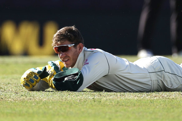 Tim Paine put down three chances in Sydney.