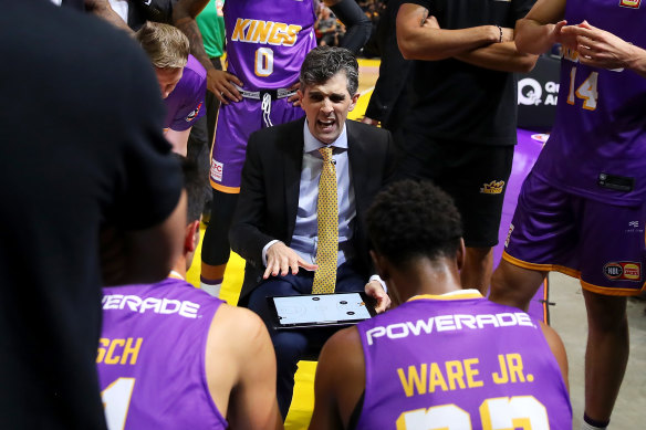 Will Weaver's Kings may be forced to move training to their home court at Qudos Bank Arena.
