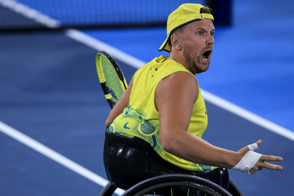 Dylan Alcott has another chance to win gold.