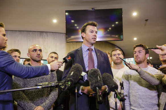 About face: RLPA chief executive Ian Prendergast was vocally opposed to the idea last year.