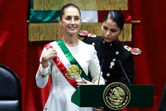 Mexico President Claudia Sheinbaum said the tariffs would hurt her country and the US.