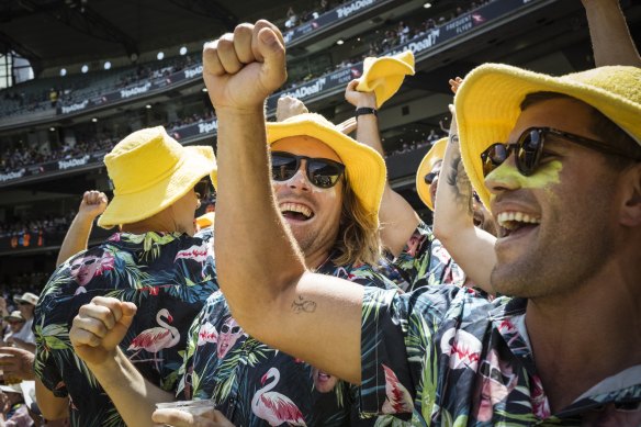 Michael Bourke’s buck’s party celebrations hit full swing when South African captain Dean Elgar was run out. 