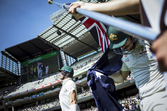 Last year's Boxing Day Test at the MCG.