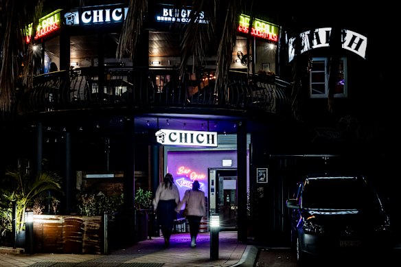 Chich is a two-storey den of big booths, vintage print ads and custom furniture. 