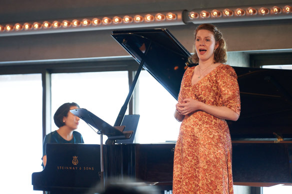 Catriona Morison with Aura Go accompanying.