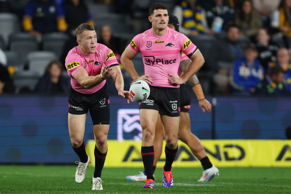 Penrith hooker Mitch Kenny is facing suspension.