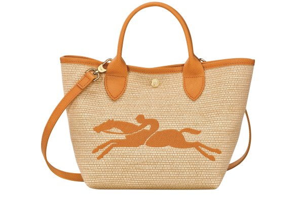 The Longchamp classic has received a woven makeover.  
