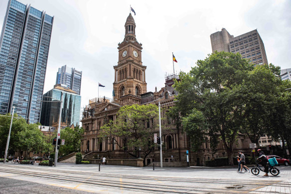 Clover Moore will block a proposal to light Sydney Town Hall in the colours of the Israeli flag.