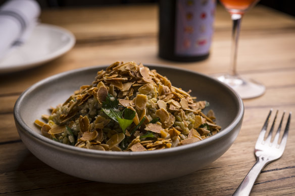 Freekeh salad.