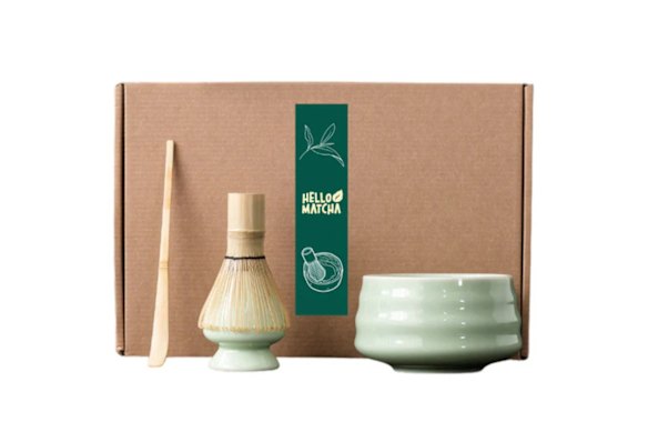 Five piece matcha set.