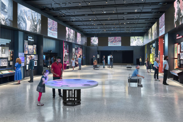 “Art and Ideals: President John F. Kennedy” - a permanent exhibition at the Kennedy Centre for the Performing Arts in Washington.