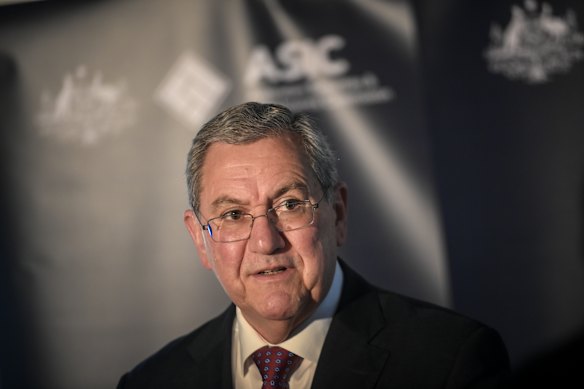ASIC chair Joe Longo: “We’ve been raising these issues with Macquarie since 2015.”