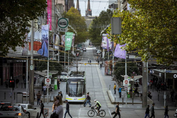 Melbourne council is eager to get shoppers back into the city.