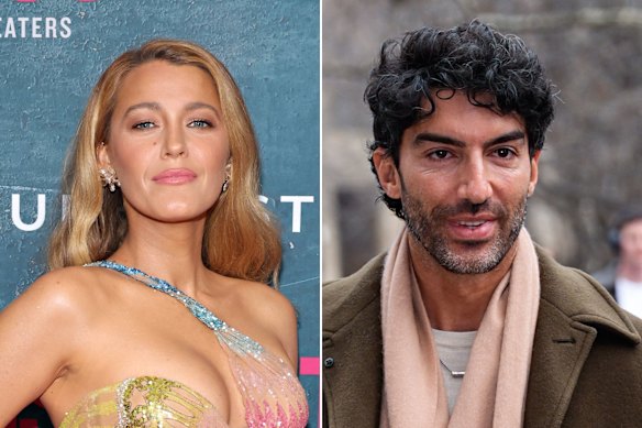 Blake Lively (left) and Justin Baldoni.