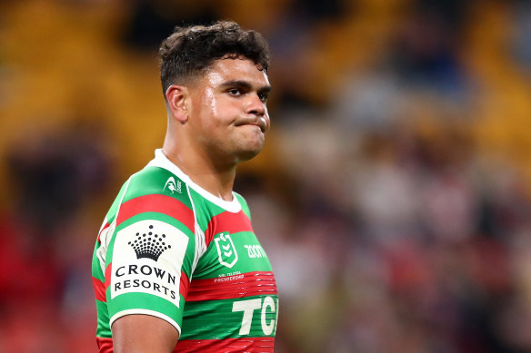 Latrell Mitchell will miss the NRL Grand Final because of suspension.