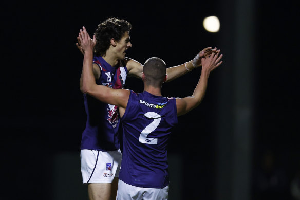 Max Ramsden (left) has been picked up by the club he supports.