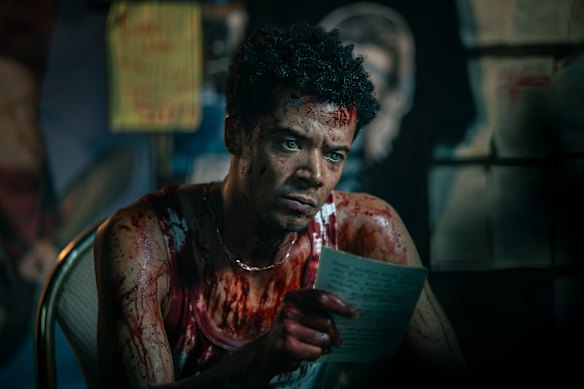 Jacob Anderson as Louis de Pointe du Lac in The Vampire Lestat.
