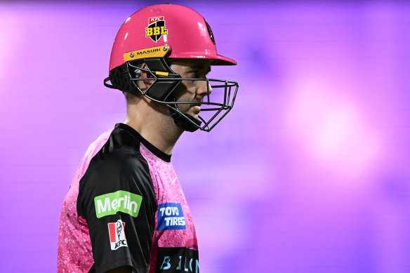 Kurtis Patterson after being dismissed for 48.