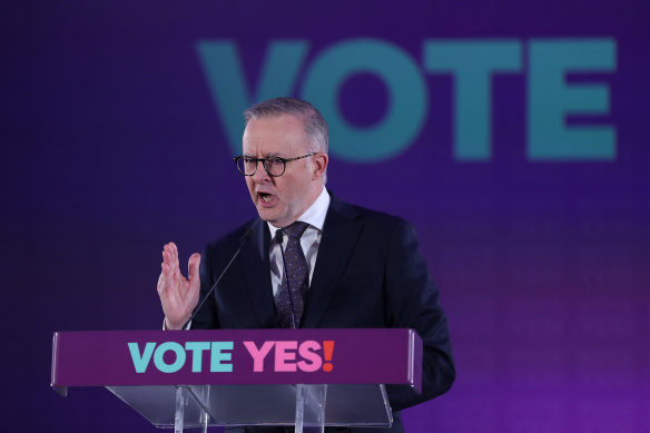 Anthony Albanese confirmed the vote for the Voice to parliament referendum would be held on October 14.