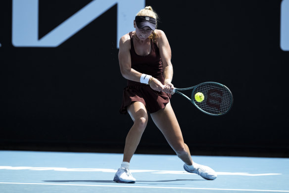 Taylah Preston is out of the Australian Open.