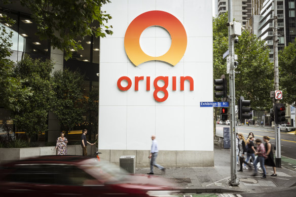 Origin offices in Melbourne.