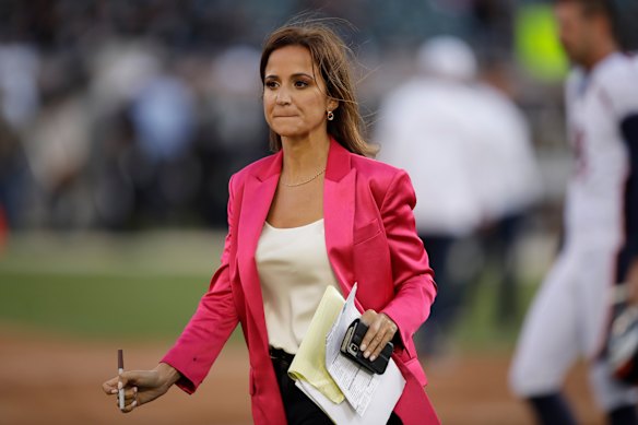 NFL reporter Dianna Russini.