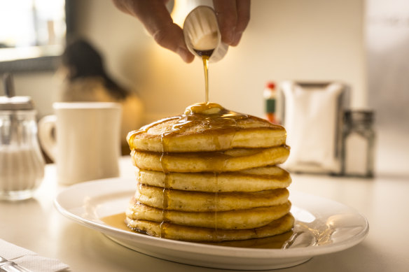 Walrus in Brunswick has built a following for its US diner pancakes.