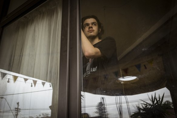 Michael Moro is in isolation after testing positive.