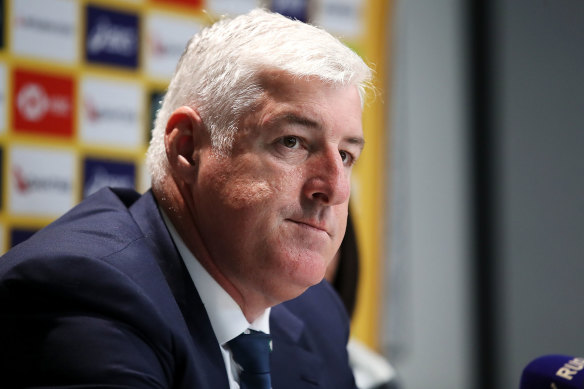 Alan Jones has been an outspoken critic of Cameron Clyne.