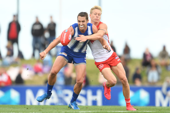 North Melbourne hosted a pre-season match in Hobart this year and have played games in Tasmania since 2012.