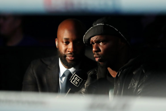 Dillian Whyte in October.