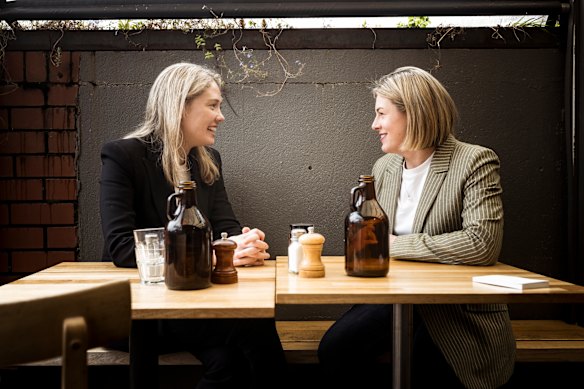 The Liberal Party is facing backlash from voters in the Malvern seat targeted by Amelia Hamer (left) and Jess Wilson's Kew seat in favor of One Nation.