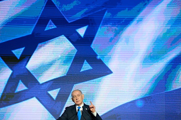Israeli Prime Minister Benjamin Netanyahu faces an election later this month.