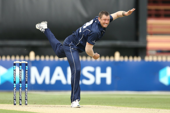 The Vics are hopeful James Pattinson will have an impact against NSW. 