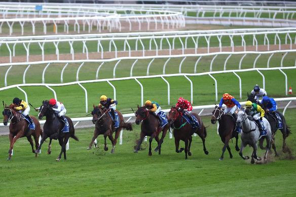 Pensativa is primed to break through at Newcastle on Monday.