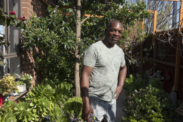 Karl Campbell lost his tomatoes last year so is planning his gardening around another wet spring.