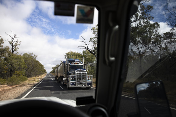 Under new rules, all truck drivers entering the state must have received their first vaccine dose by October 15.