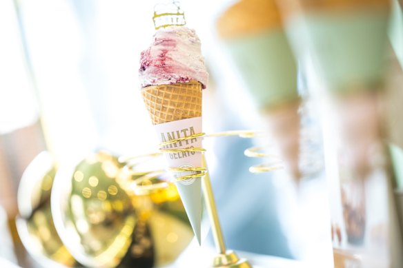 Anita Gelato offers both gelati and fro-yo.